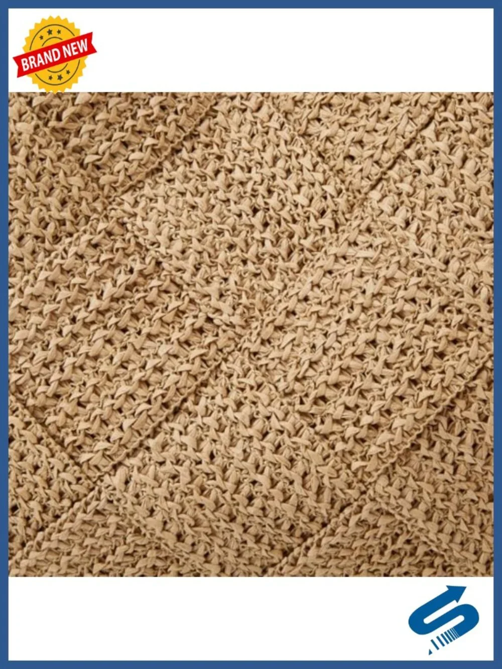 Straw Woven Hobo Beach Tote Shoulder Bag Large Capacity